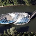 Murinsel – the floating island in the river Mur