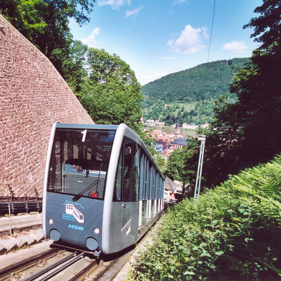 Heidelberger Bergbahn und Königstuhl Heidelberg