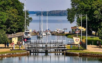 Berg Locks — the Göta Canal