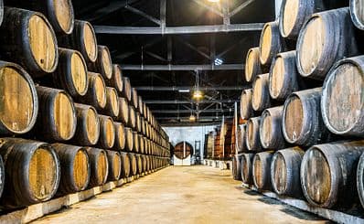 Port Wine Caves at Vila Nova De Gaia