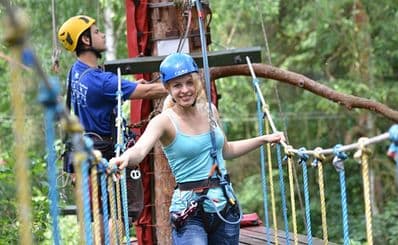 Pyrland Park Ropes Course